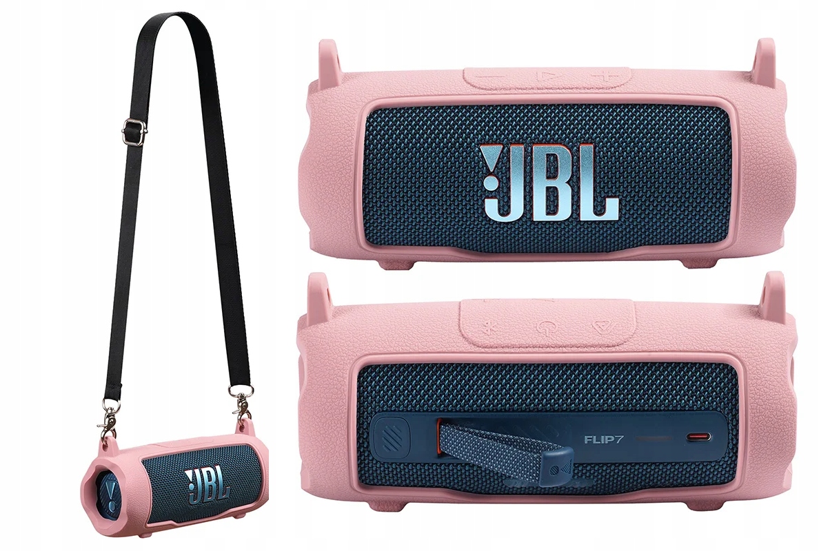 Etui Silikonowe Do Głośnika Jbl Flip 7 Pokrowiec Case Jakość Pasek