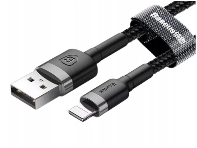 Kabel USB - Apple Lightning Baseus 1 m Długość przewodu 1 m