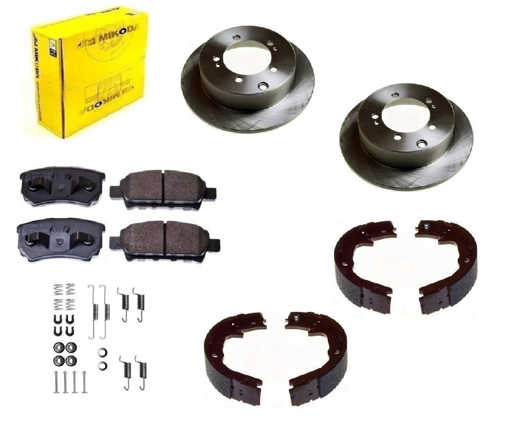 Kotouče Čelisti Outlander I 2003 Zadní 262 mm