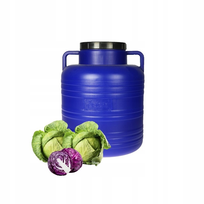 

Beczka Plastikowa 80 L Do Kiszenia Uchwyty Atest