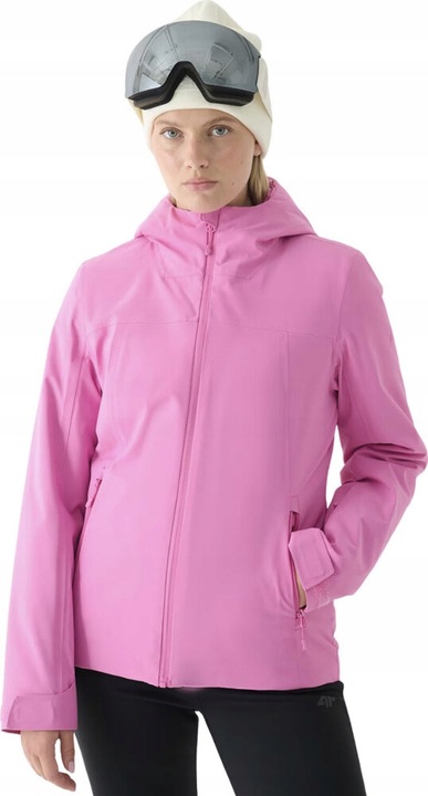 Dámská Lyžařská Bunda 4F F572 Růžová 4FWAW24TTJAF572 55S vel XXL