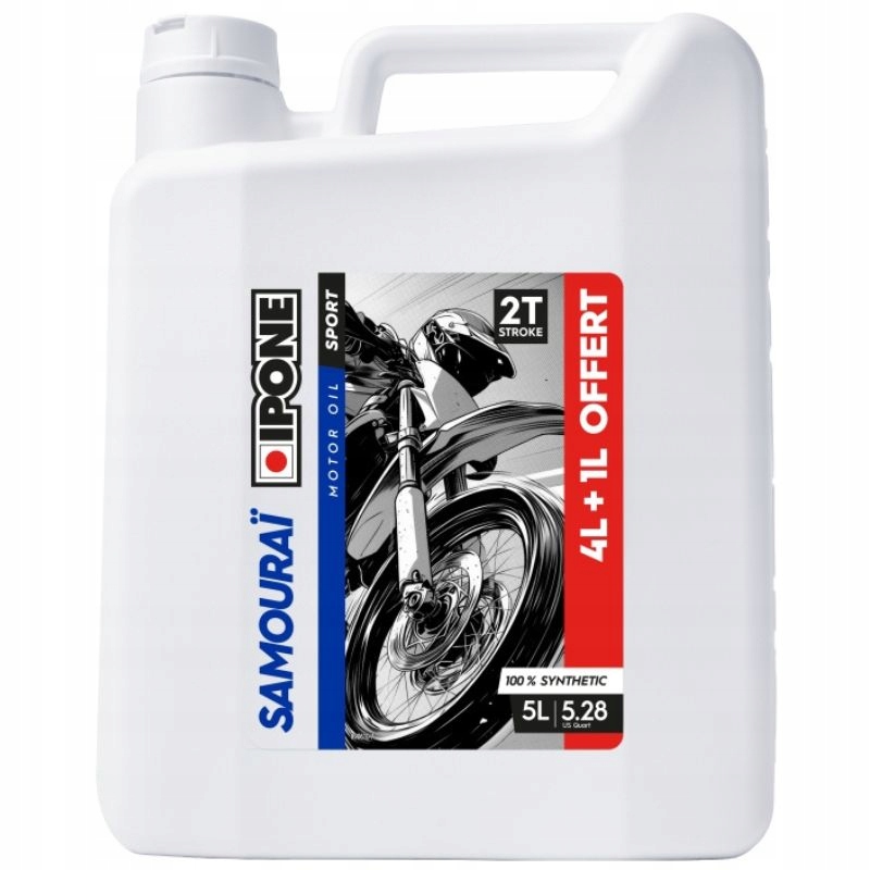 Syntetický Olej 2T Ipone Samourai 100 % 5 L