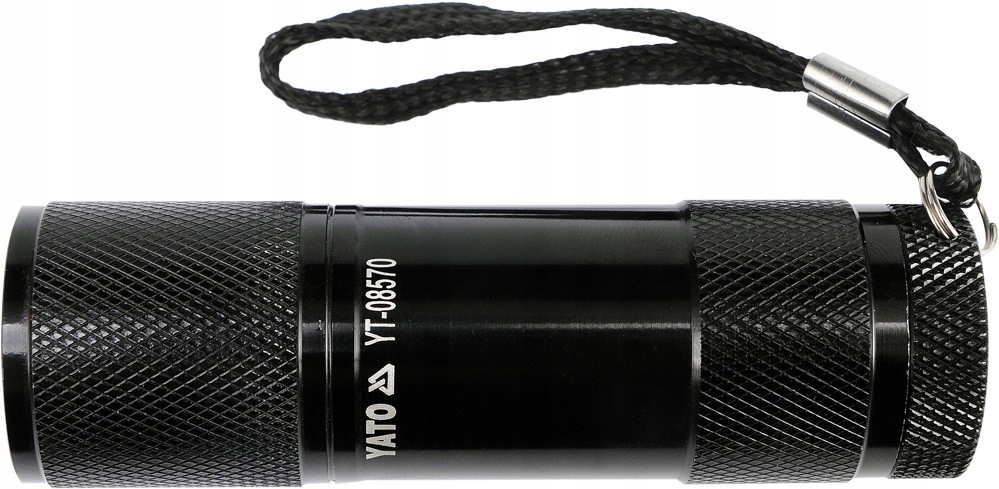 

Latarka Aluminiowa, 9 Led, Czarna YT-08570 Yato