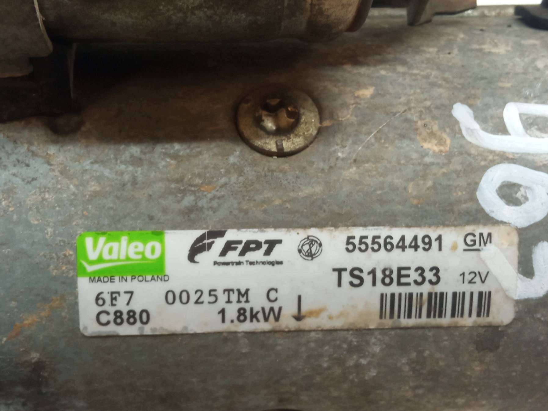 starter 55564491 1.3 CDTI Opel Corsa IV (2006-2014) D