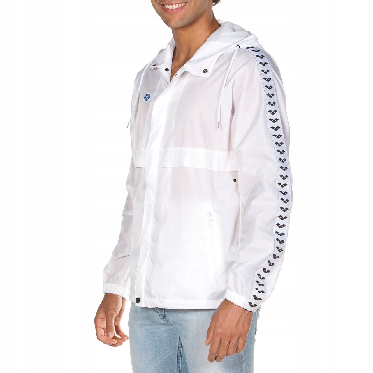 Bunda Arena Skipper Team Icons M White-white-black