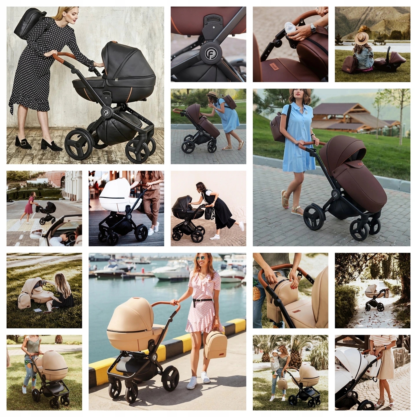 WÓZEK DZIECIĘCY VERDI FUTURO 3W1+TORBA + AKCESORIA Kod producenta Verdi