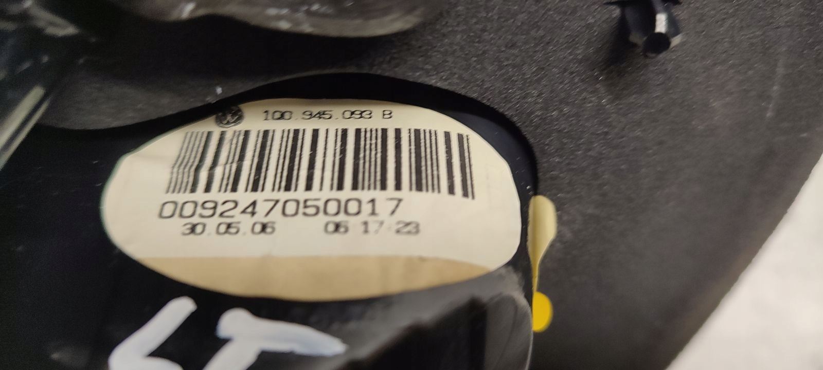 light rear part rear left to the bonnet VW EOS 2,0 TDI