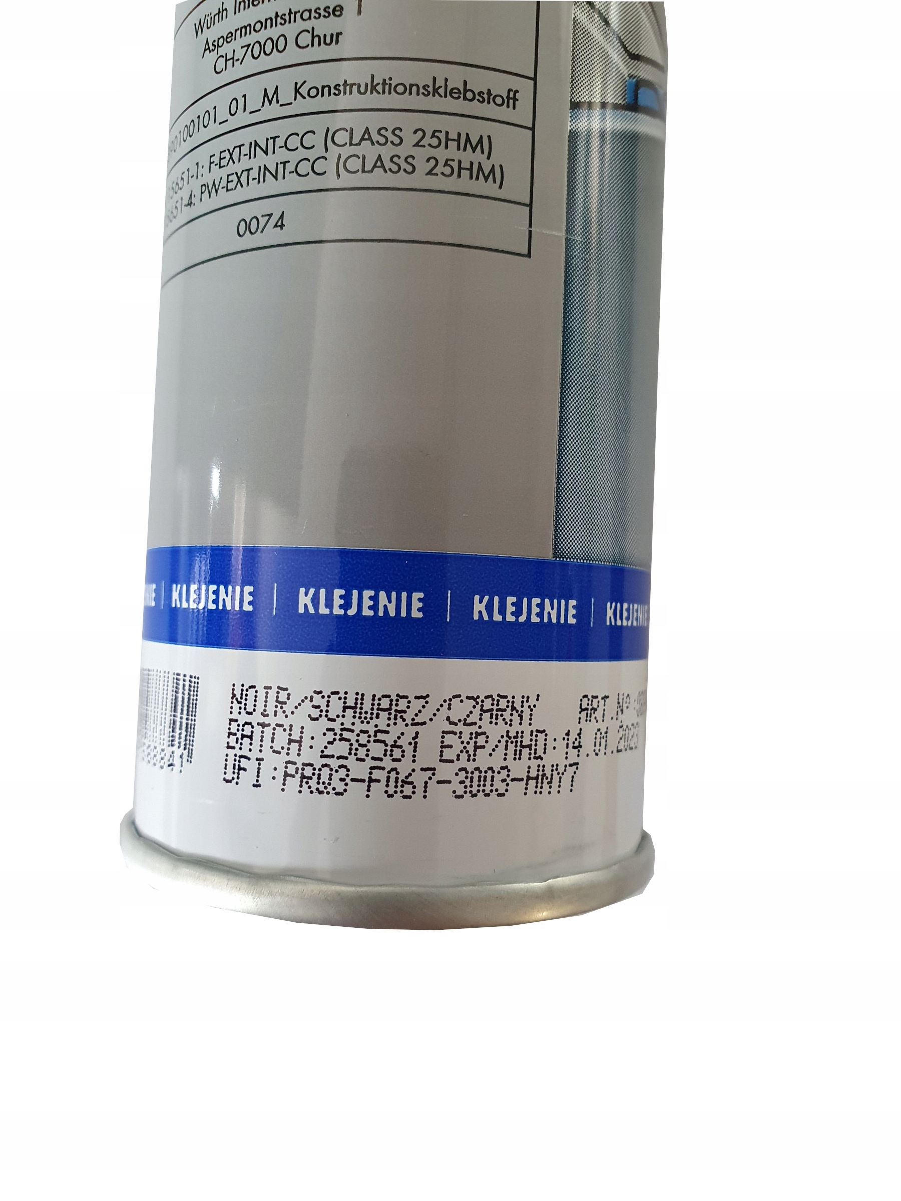 Dekarski Klej i szczeliwo WURTH K+D Czarny 300 ml Producent Wurth