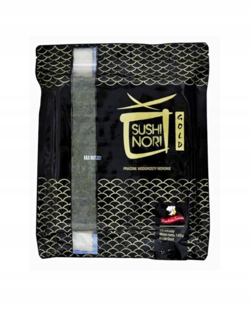 Riasy Nori Gold, sushi, 50 listov Kuchnie Świata 140g