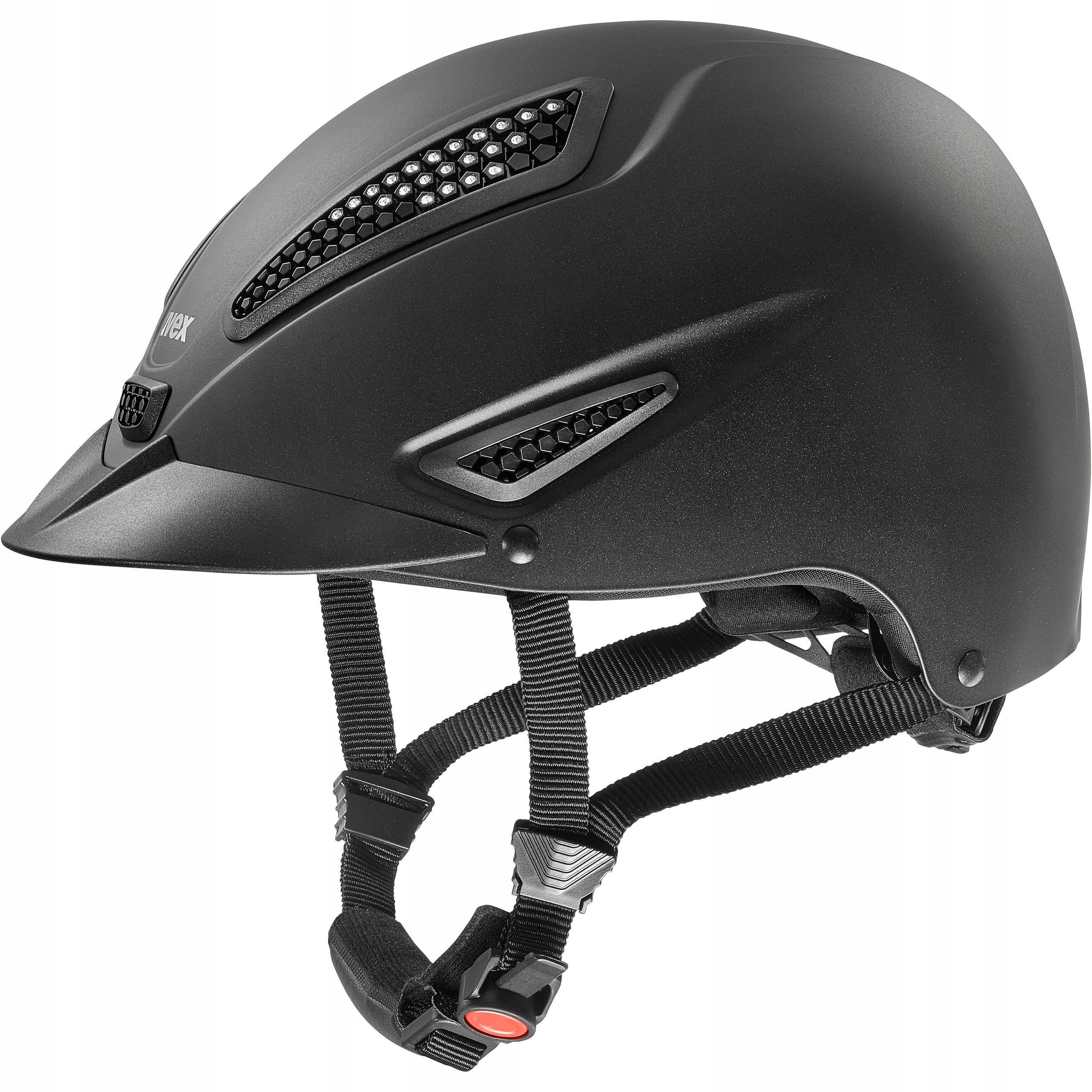Kask Jeździecki Uvex Perfexxion II S/m 55-58 cm Black Mat