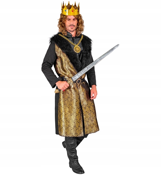 Kostým Král Monarcha Středověký Převlek Pro Dospělé Karneval S