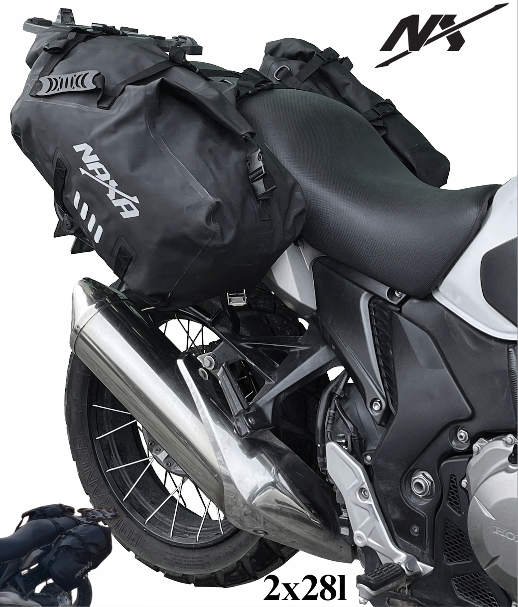 Brašna Na Motorku Naxa TB5 Tašky Boční Brašny|reflexní PRVKY|2x28 L