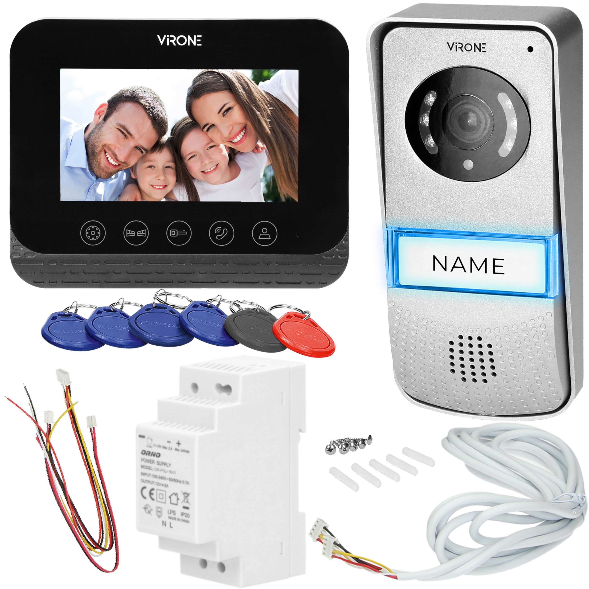 

Wideodomofon Czytnik Zbliżeniowy Zasilacz Na Szynę