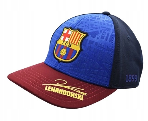 czapka z daszkiem Fc Barcelona Robert Lewandowski Dla Kibica 722