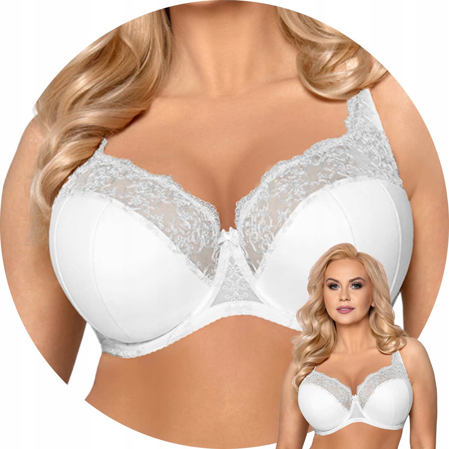 Podprsenka Semi Soft Vena VB-355 Maxi bílá 105D