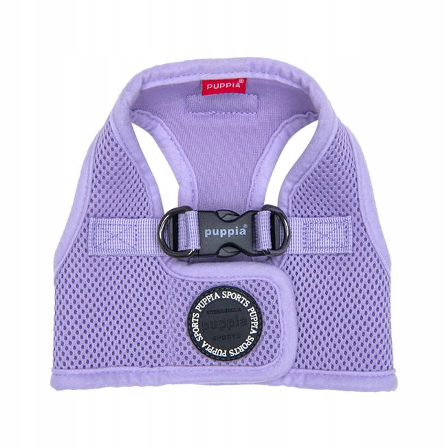 Vesta postroje pro psa Puppia Soft Violet L, lehká síťovina