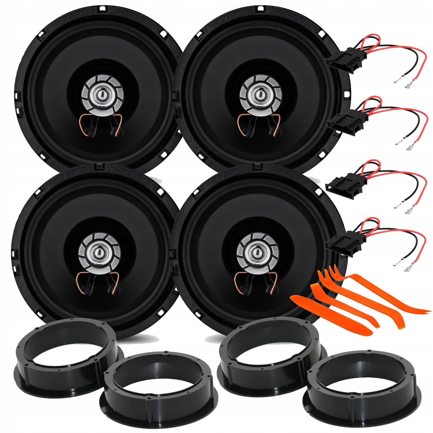 4 КОЛОНКИ VW POLO 4 5 6 SCIROCCO PASSAT ПЕРЕДНЯЯ ЗАДНЯЯ