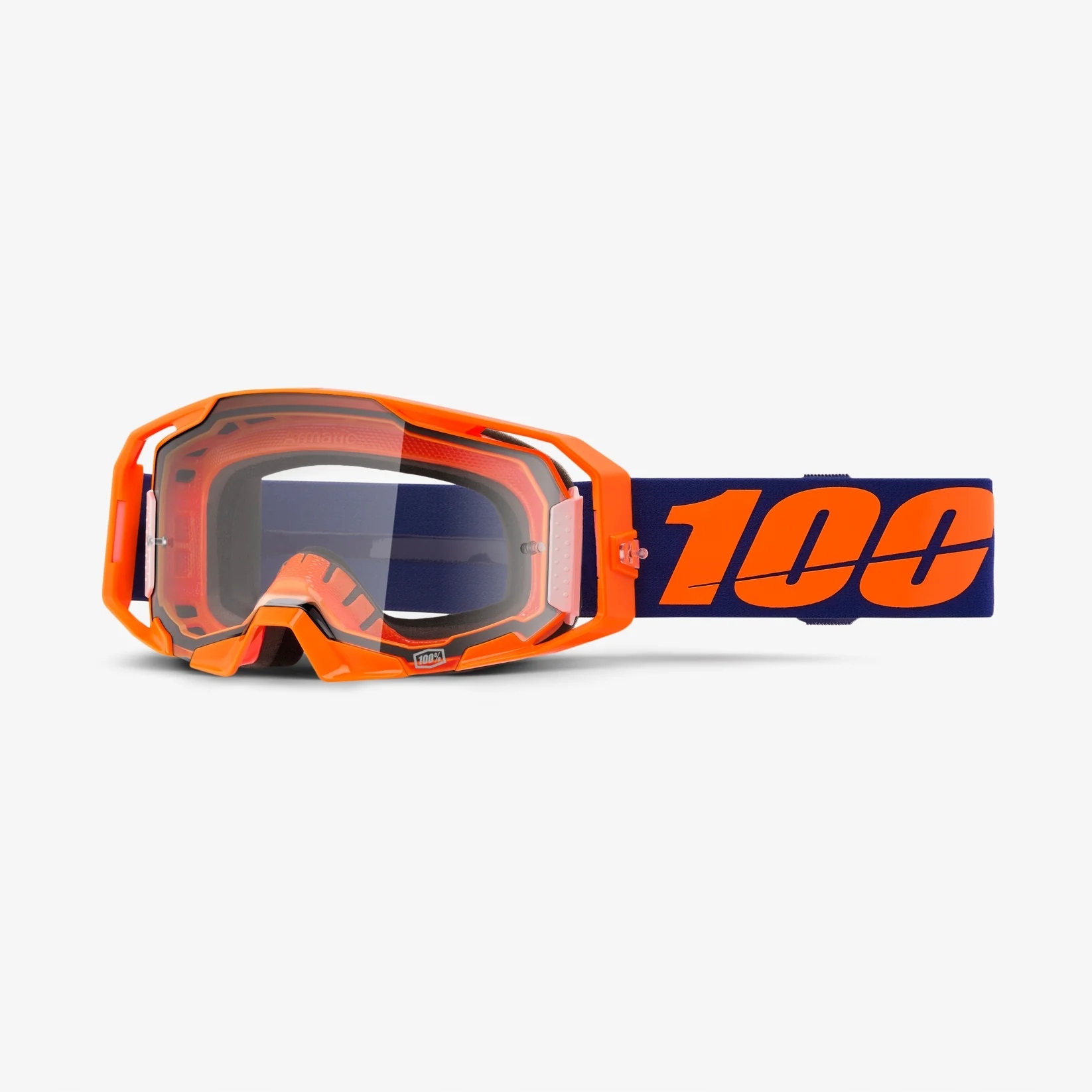 100 % Okuliare Armatic Neon Orange – Čisté Leny – Farba Oranžová/fio