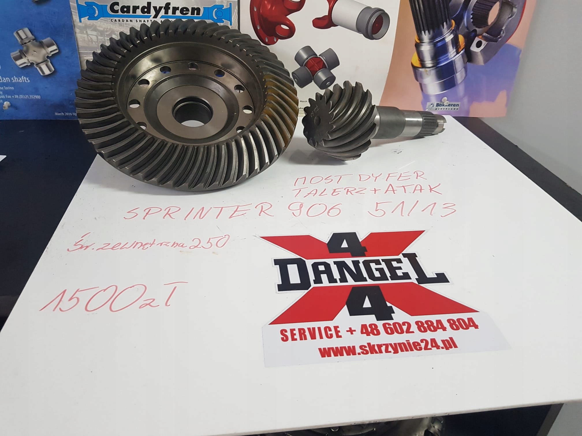 MOST NAPĘDOWY MERCEDES SPRINTER 906 VW CRAFTER Producent części Mercedes