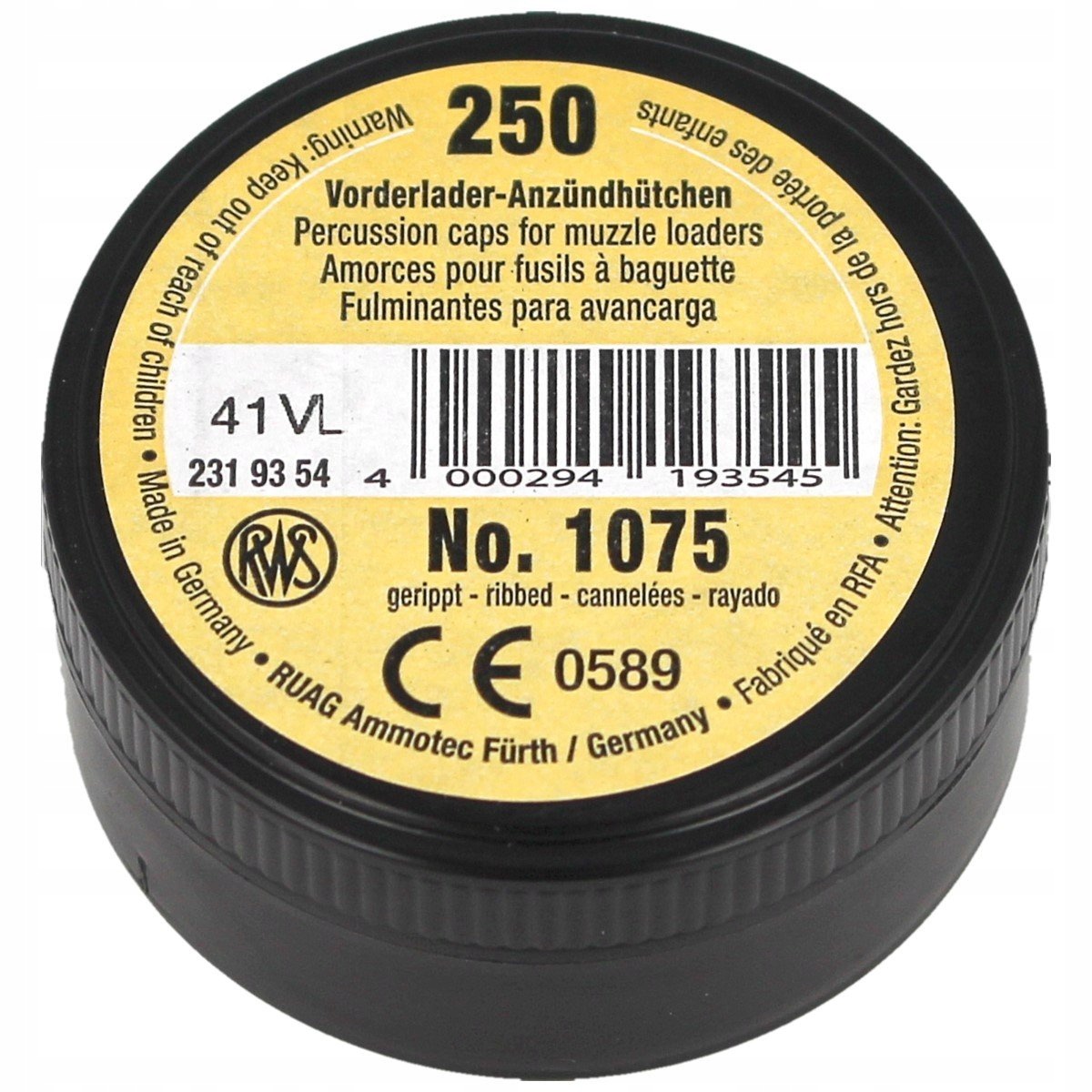 Slepé Náboje pro krby Rws 1075 4 mm