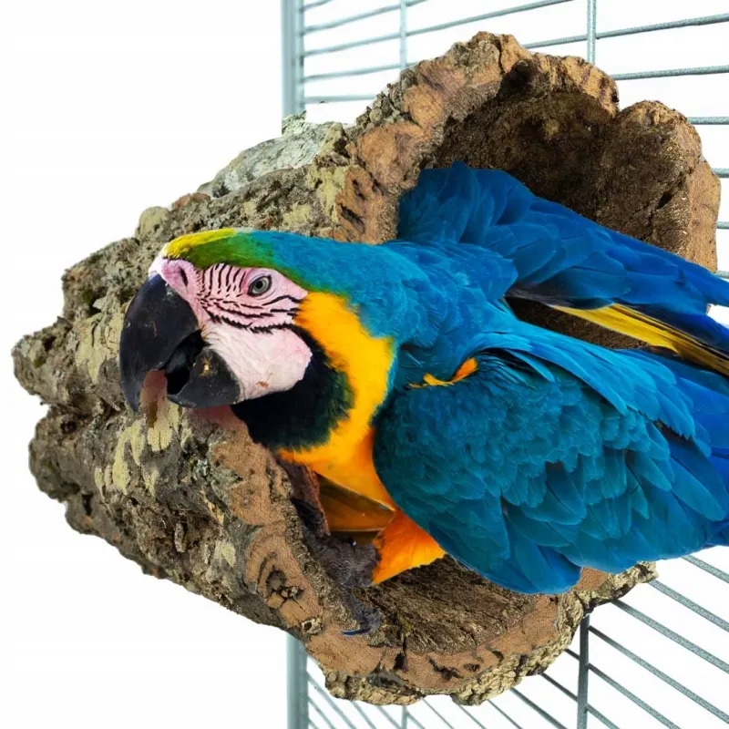 Přírodní žerď nebo jeskyně z kůry korkového dubu velikost L