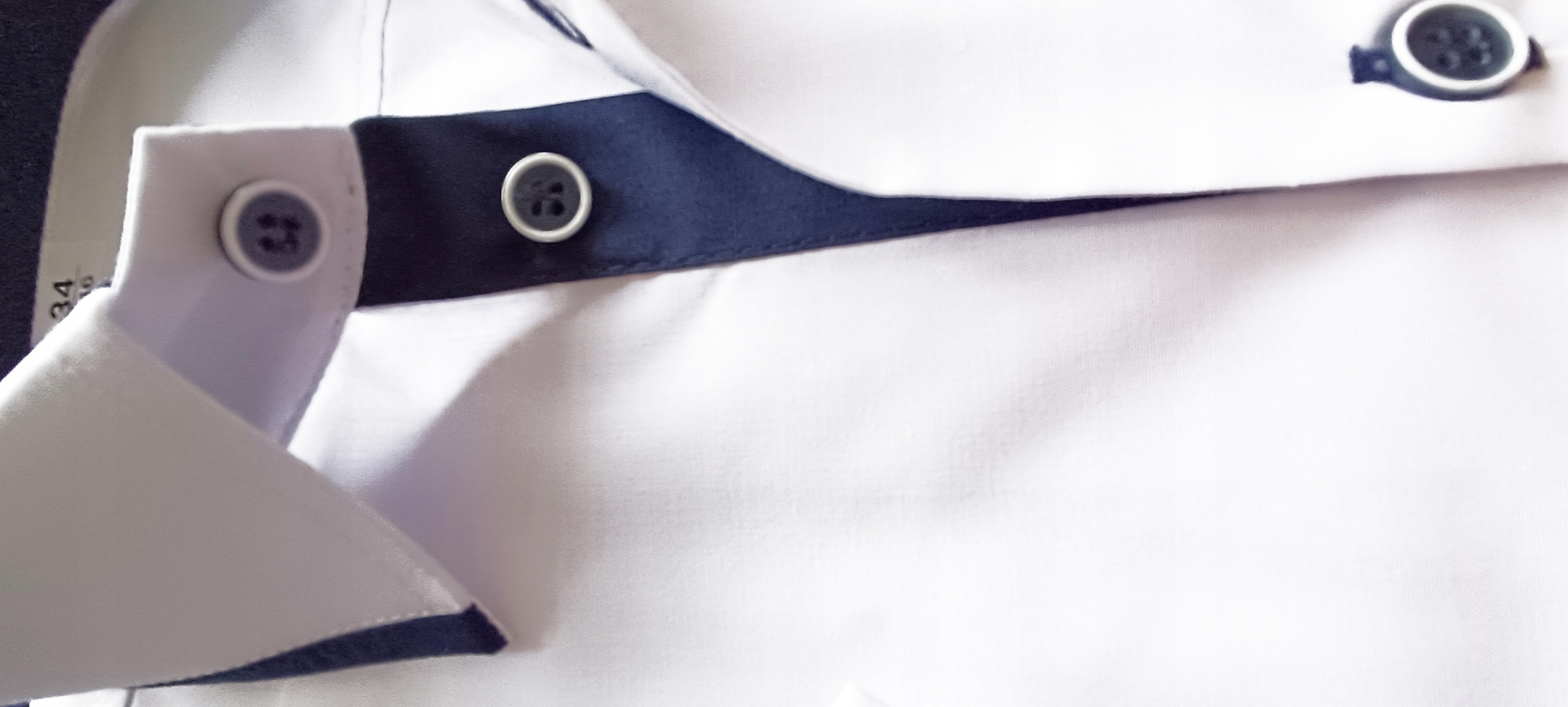 Koszula chłopięca BIAŁA elegancka KRÓTKI RĘKAW 164 SLIM dopasowana Rozmiar (new) 164 (159 - 164 cm)