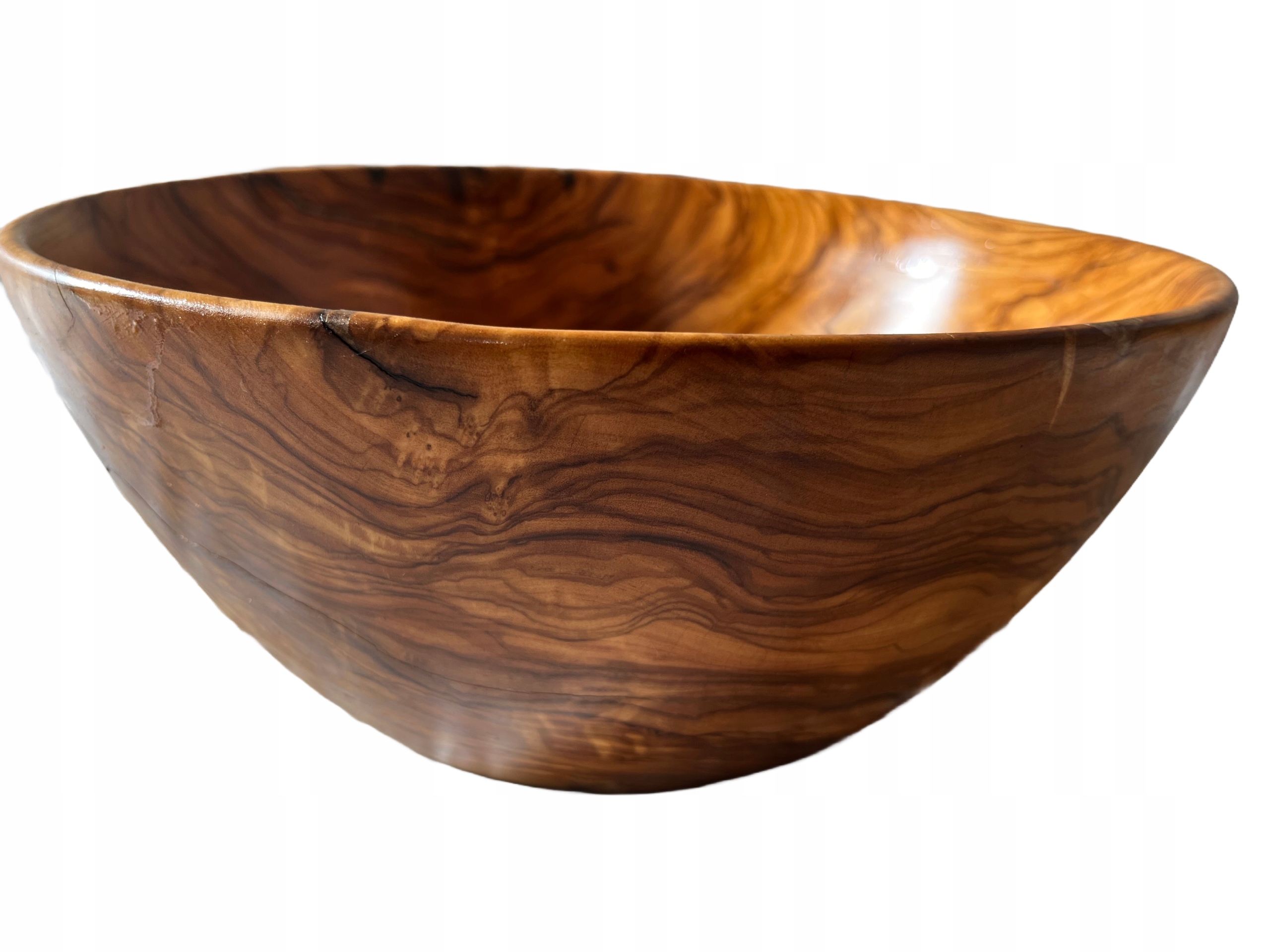 Jedinečná Mísa Miska Koryto Z Olivového Dřeva @orient@ @maroko@