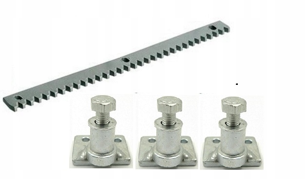 

Listwa stalowa 8mm do bramy Przykręcana