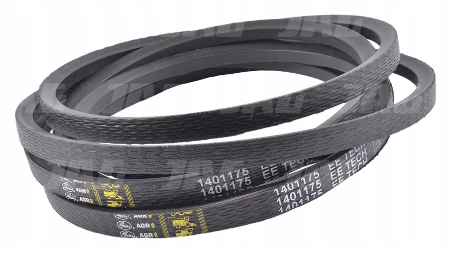 Klínový řemen Gates 2 ks Claas D1200 D1250 785172 0008003090 02301174