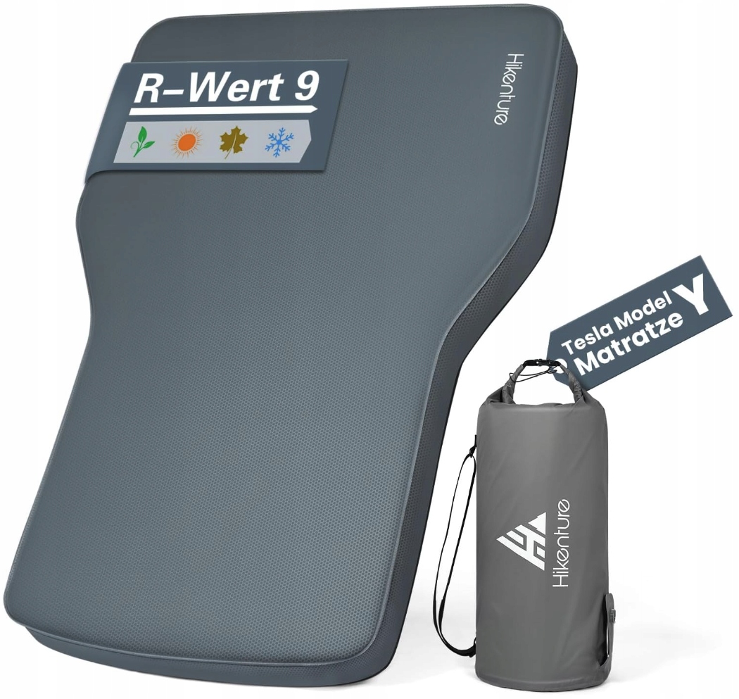 HIKENTURE materac piankowy do samochodu Tesla 8 cm. samopompujący