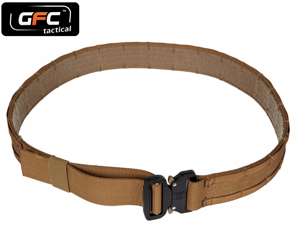 Taktický pás M Molle Duty Belt Real Nylon Webbing Tan L