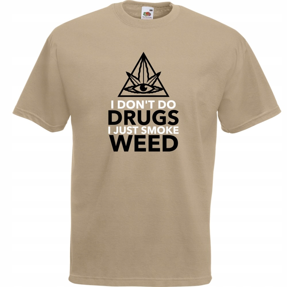 

Koszulka smoke weed 420 joint XXL khaki