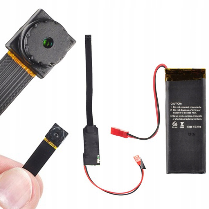 Mini Kamerka WiFi Ip Android Reagująca Na Ruch