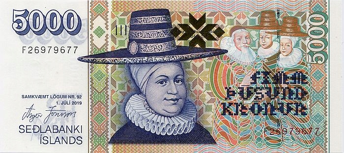 ISLANDIA-5000 KRONUR P-60 UNC
