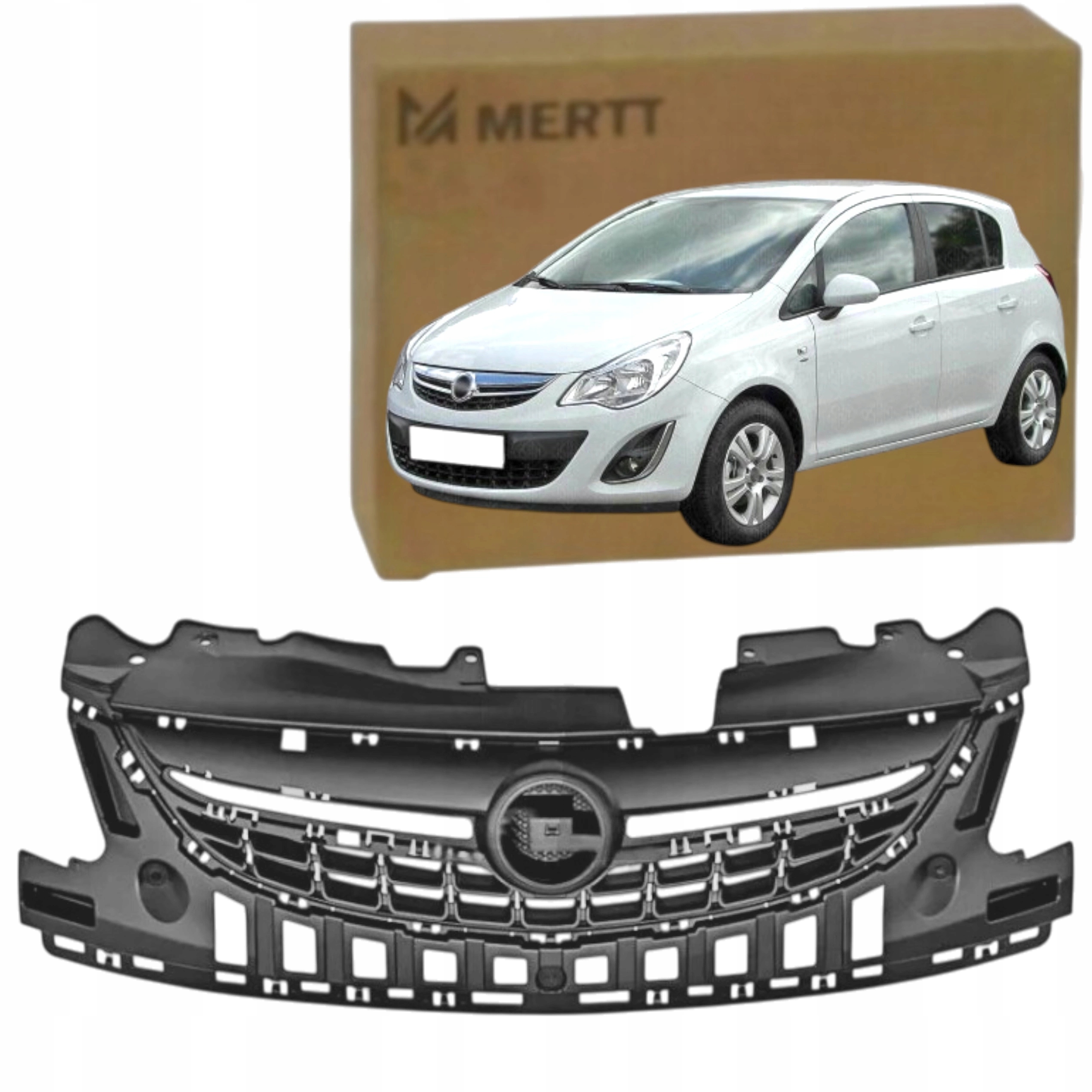 Přední kryt chladiče grilu Opel Corsa D 2011-2014 1320180 Nový