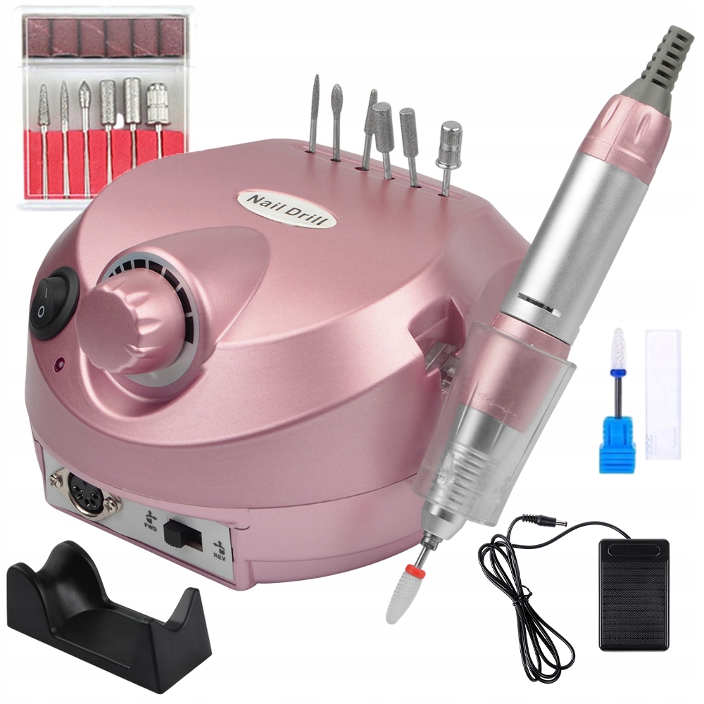 Bruska Na Nehty Manikúra Pedikúra 65W Profesionální Silná Frézy