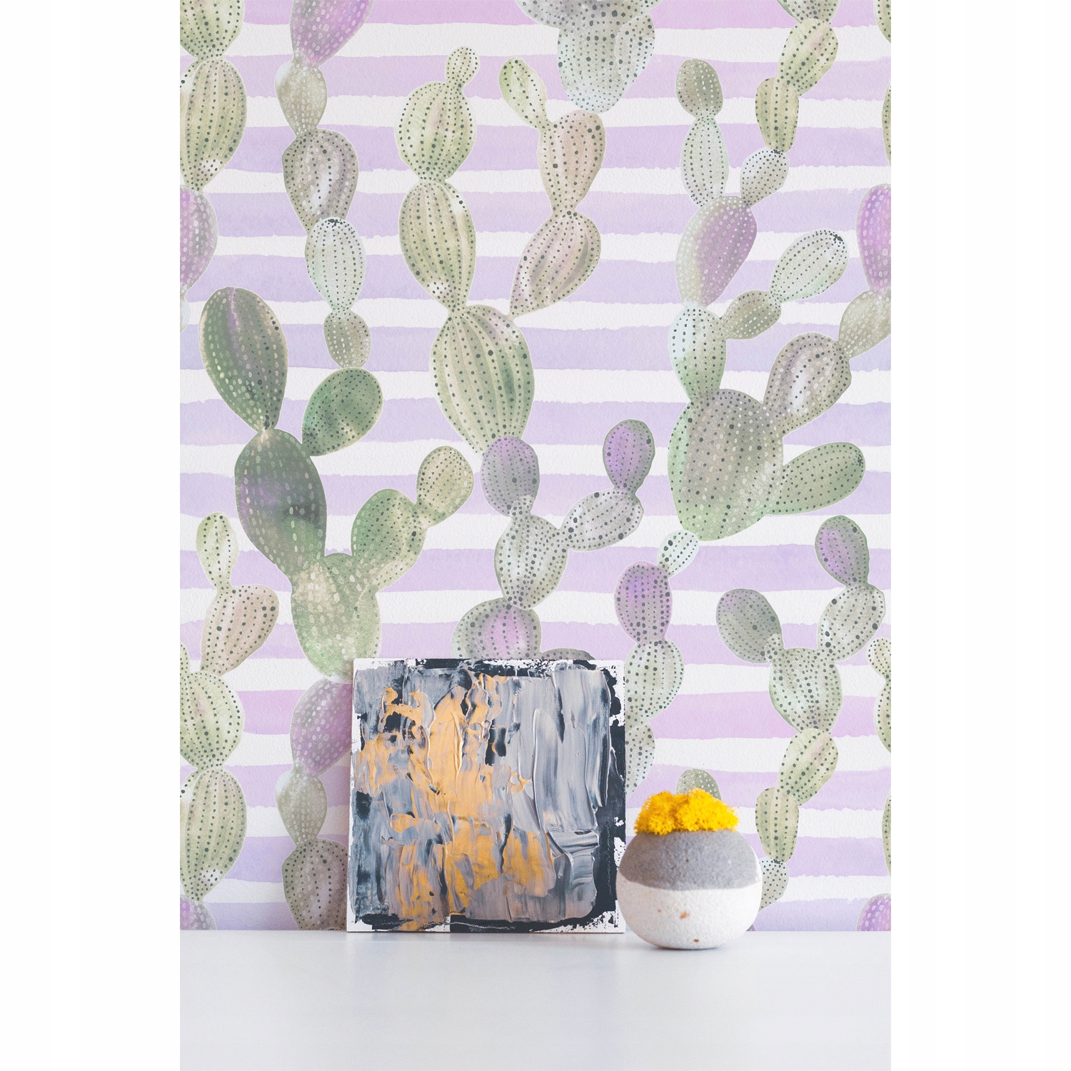 

Samoprzylepna fototapeta Vintage kaktusy 250x104cm