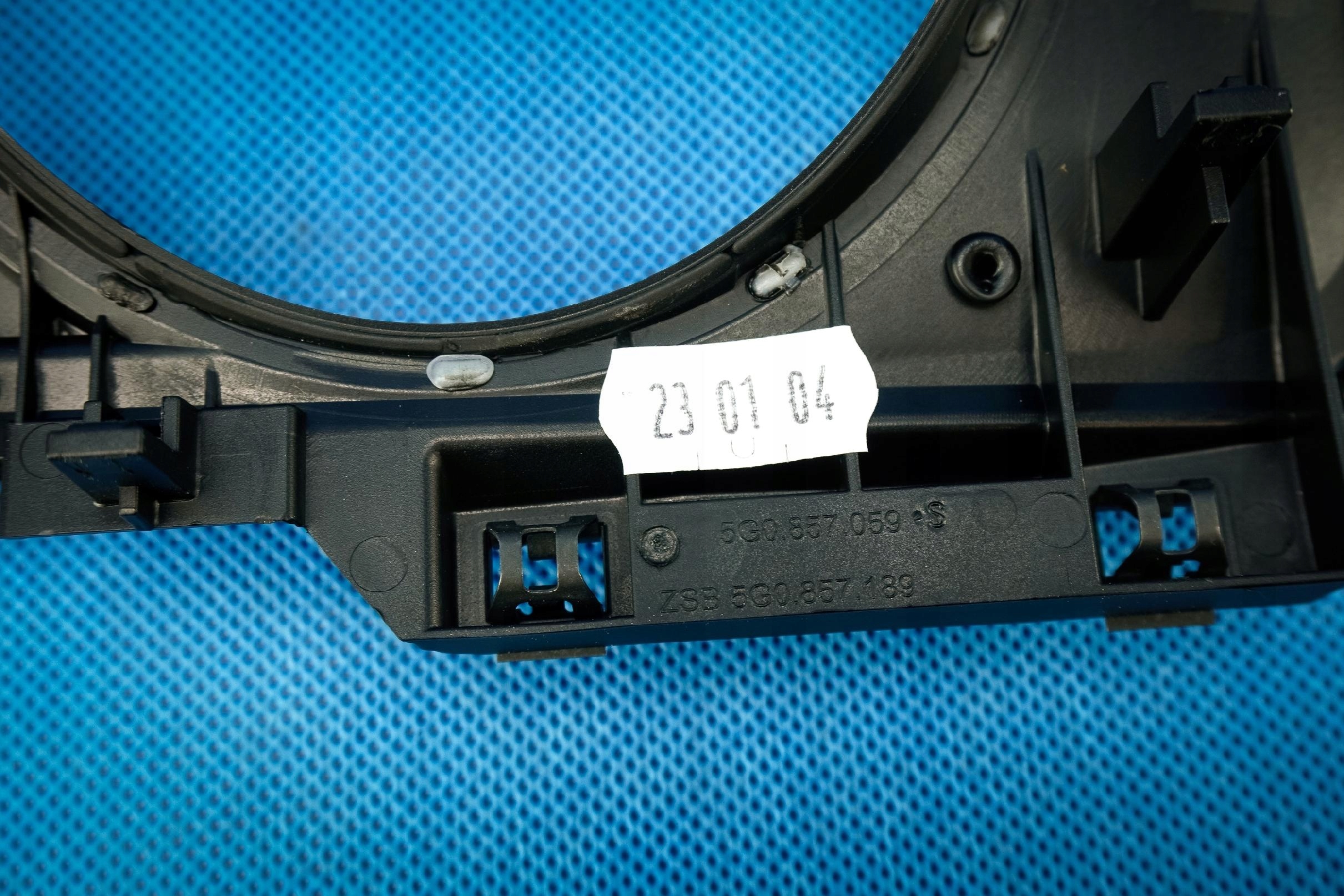 cover instrument panel frame VW Golf VII 5G0857189