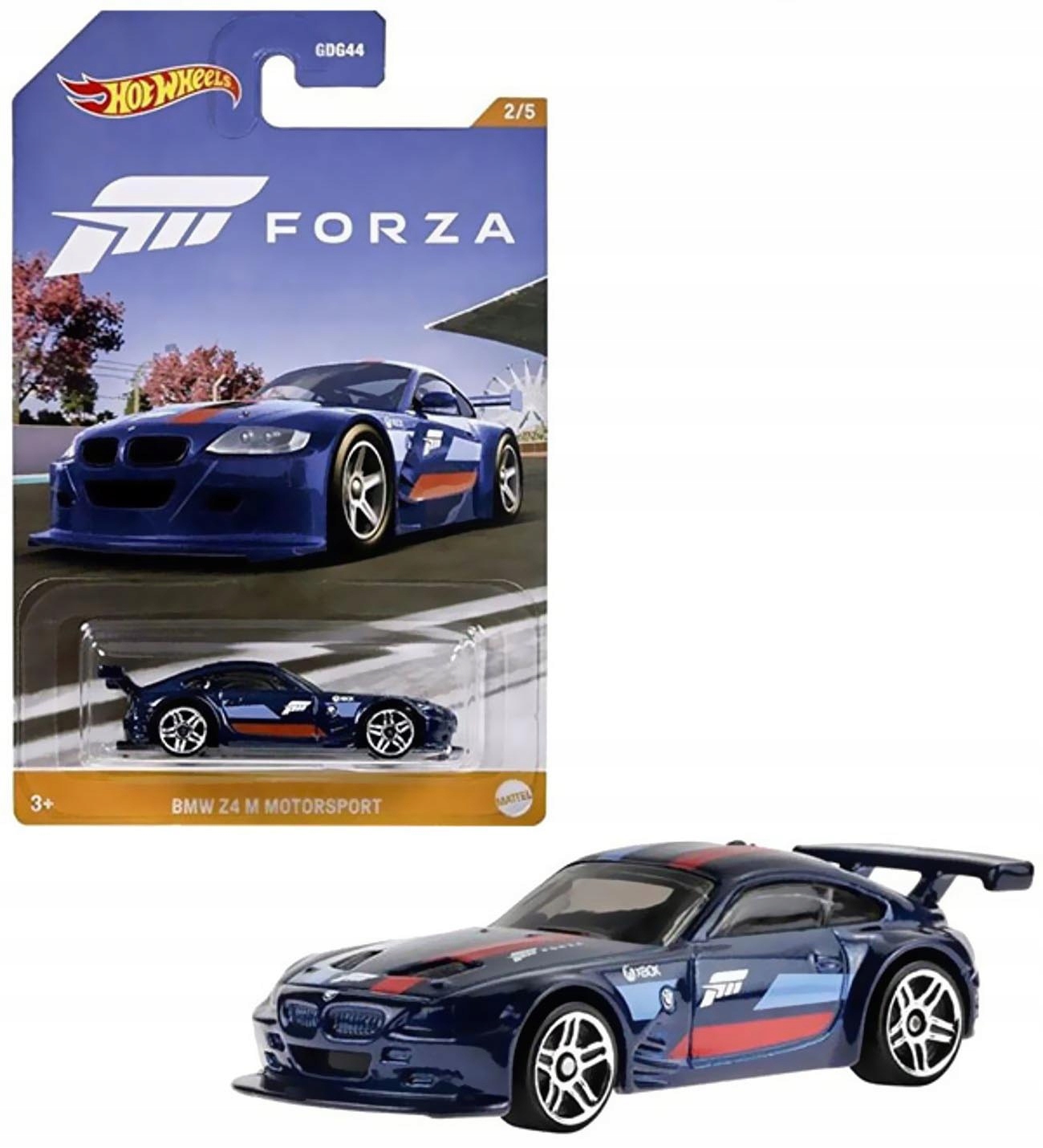 Hot Wheels Bmw Z4 M Motorsport Forza 2/5 1:64 Nový