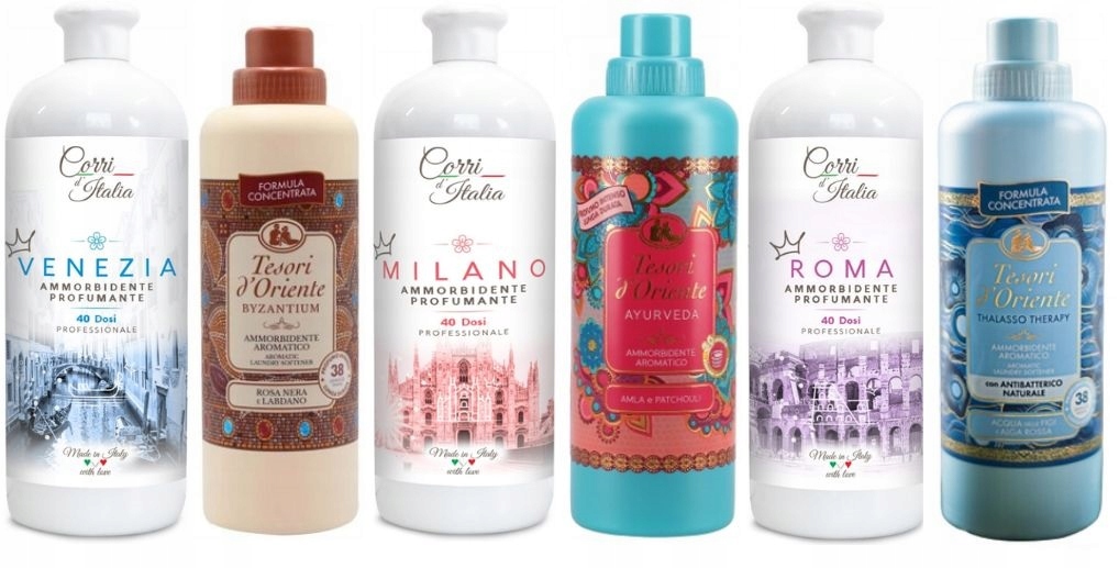 Sada 6 tekutin Tesori Corri E