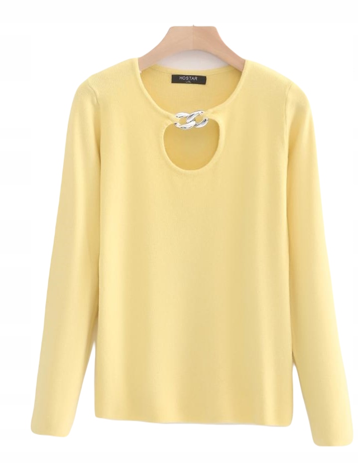 ELEGANCKI Modny SWETER SWETEREK BLUZKA DUŻO KOLORÓW