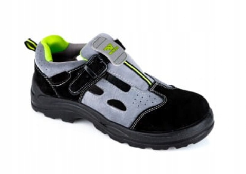 Sandały robocze Vortex V018 Sb Podnosek stalowy Zamszowe Src E Fo 40