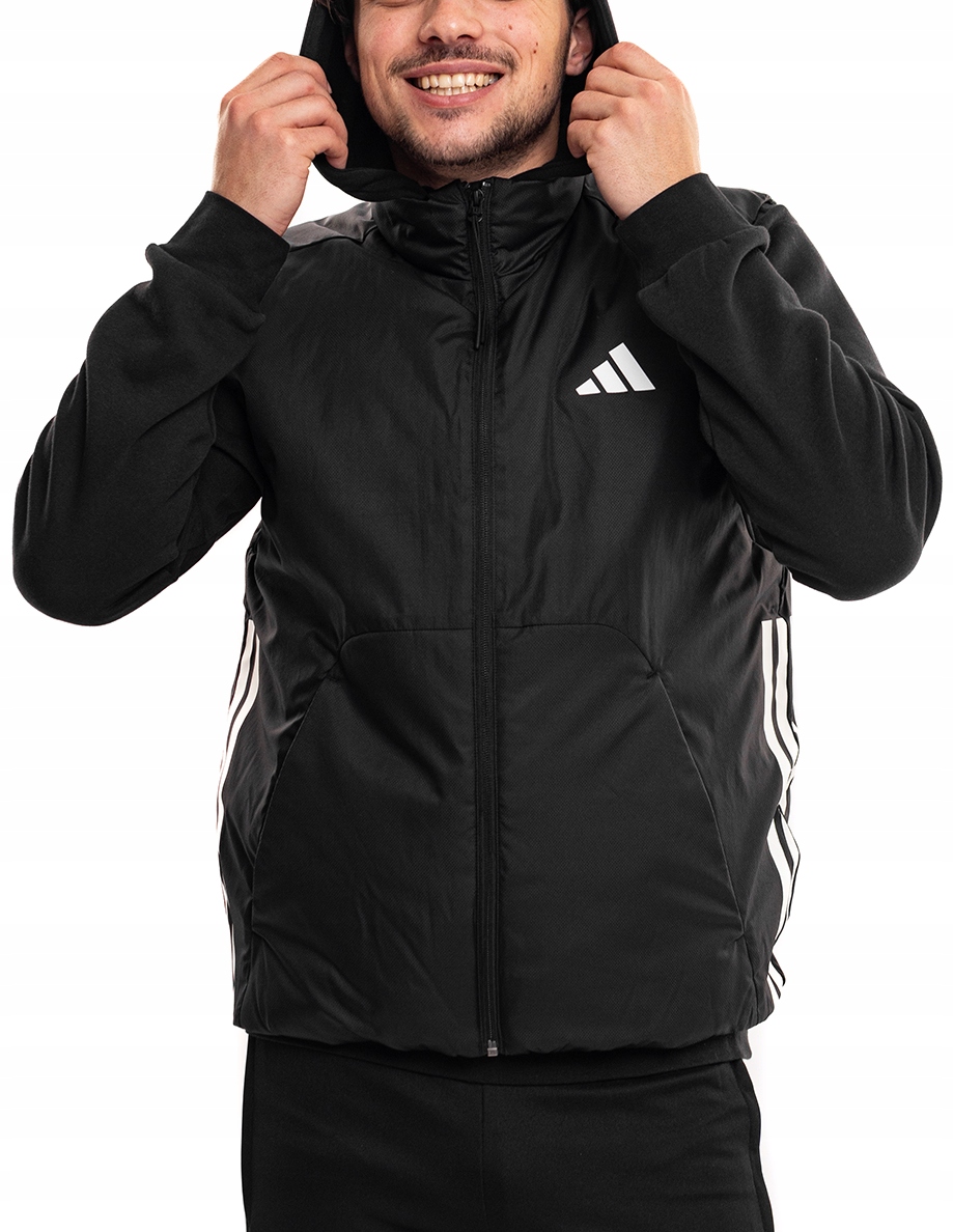 adidas pánská Bunda Bez Rukávů Sportovní Tréninková Hydrofobní vesta vel S