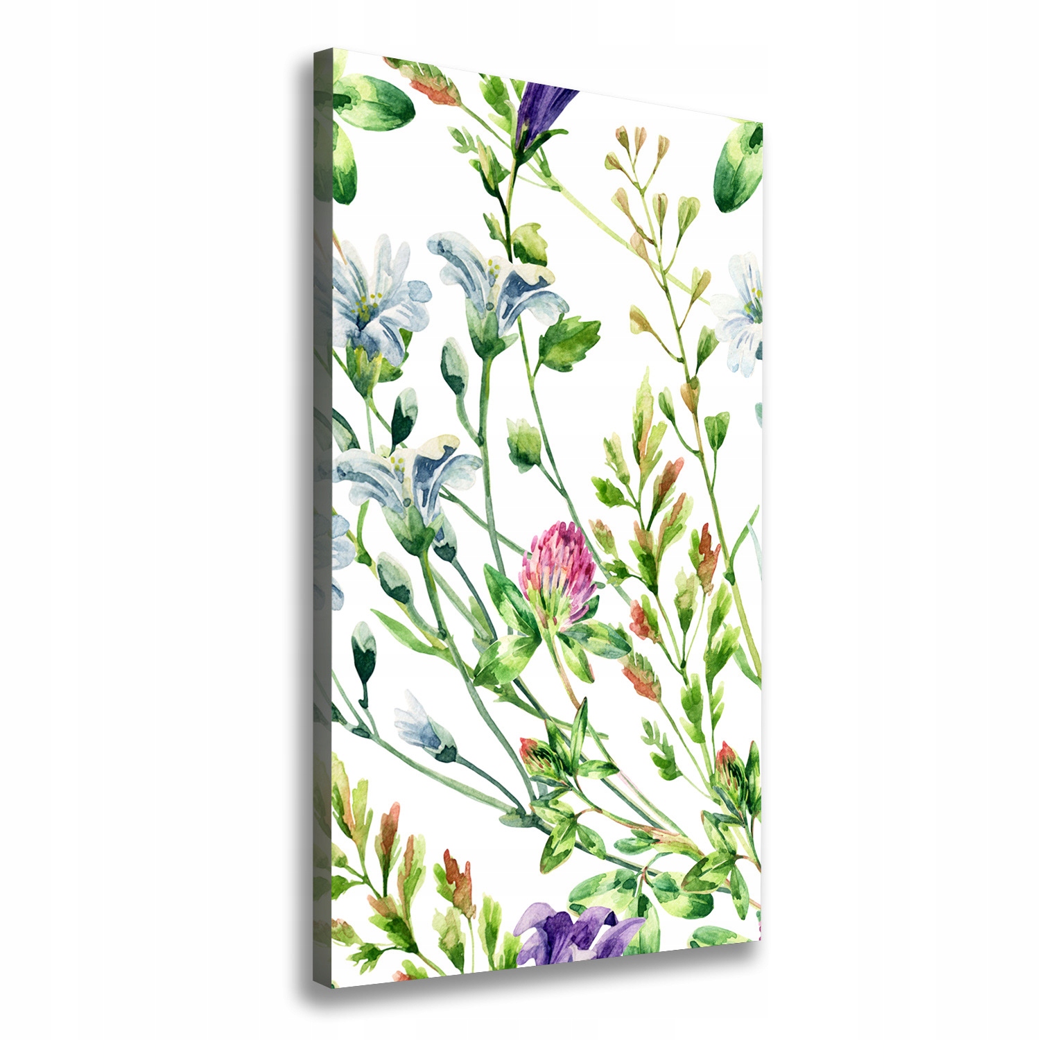 

Foto obraz canvas do salonu Polne kwiaty 70x140