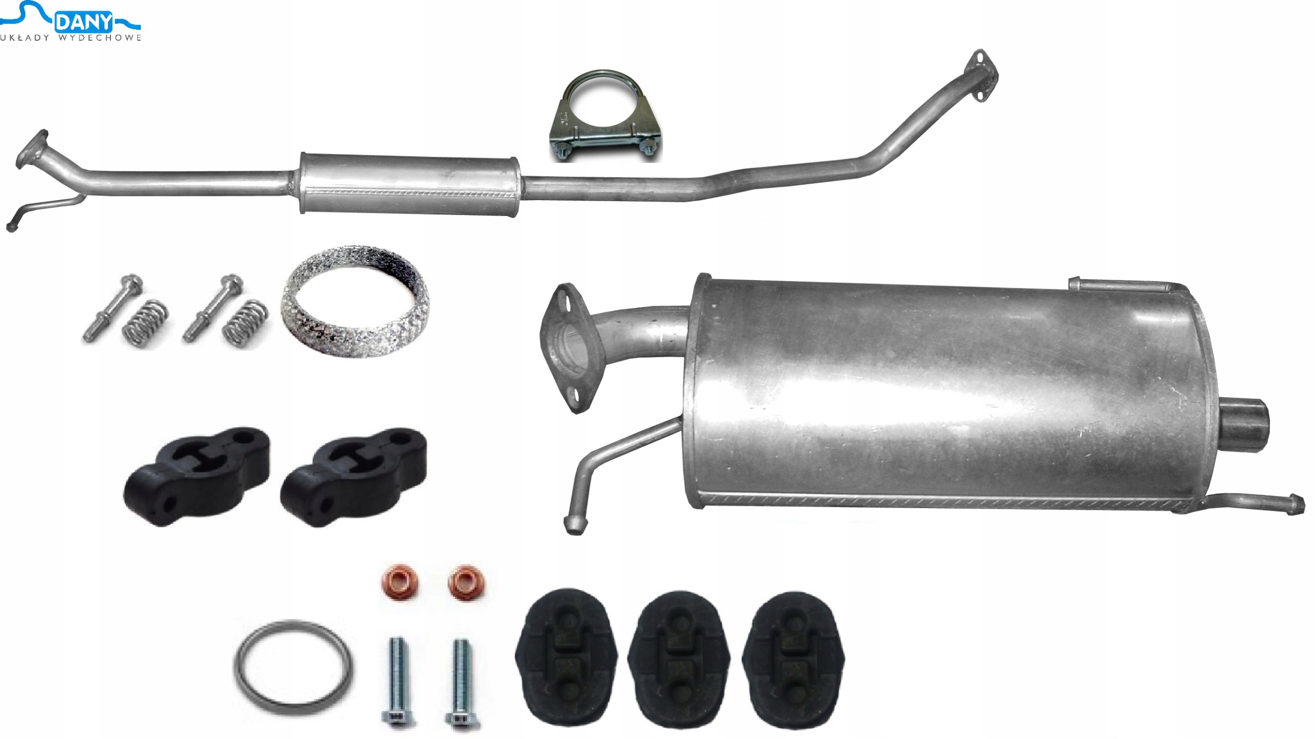 Suzuki Splash 2007 0/00 Tlumič Komplet