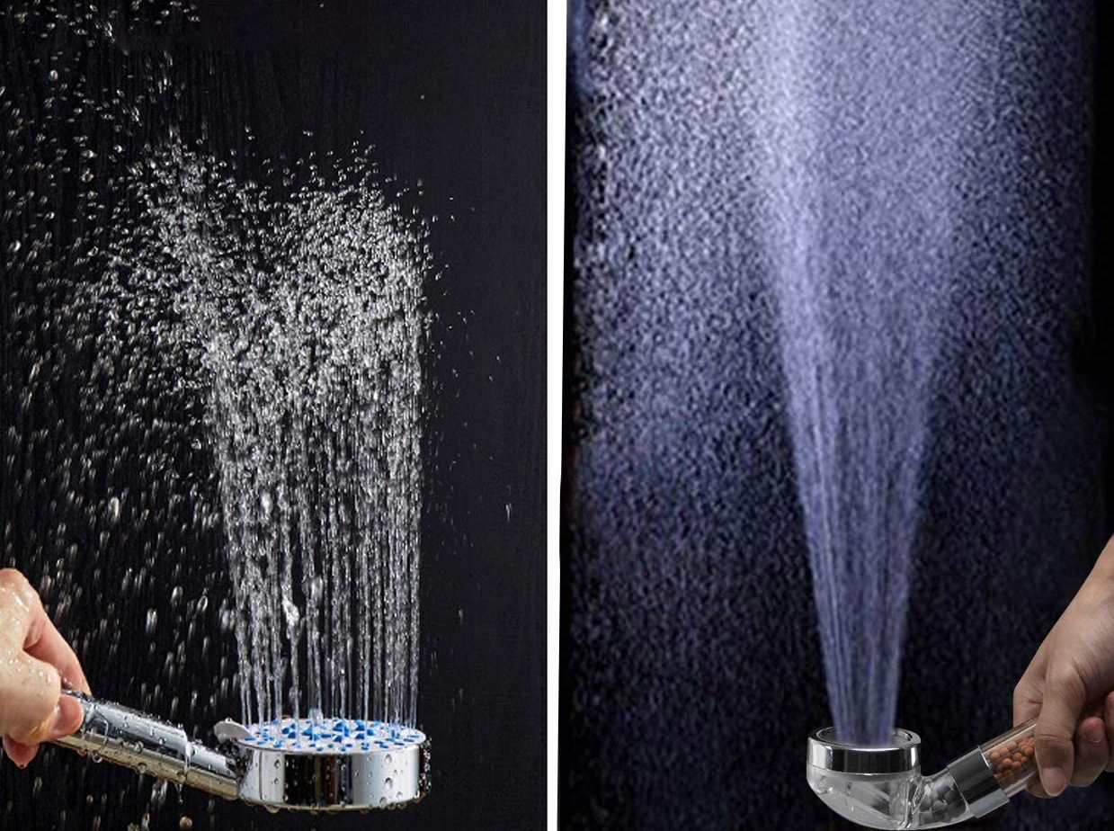 SŁUCHAWKA PRYSZNICOWA OSZCZĘDNA Z FILTREM KAMIENYM Marka bez marki