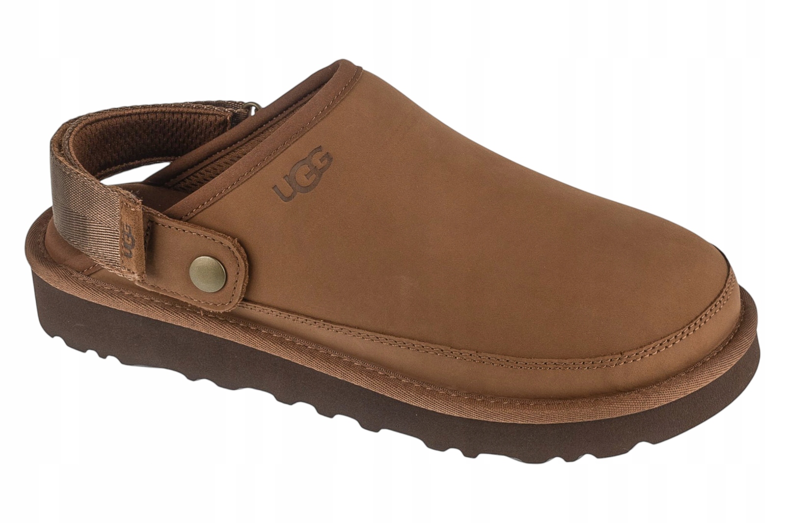 Ugg Goldencoast Clog II [45] Pánské Pantofle Semišové Hnědé
