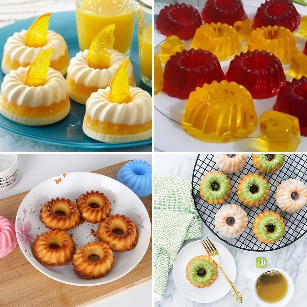 FOREMKI DO MUFFINEK BABECZEK SILIKONOWE PIECZENIA PAPILOTKI FORMA 12szt Marka bez marki