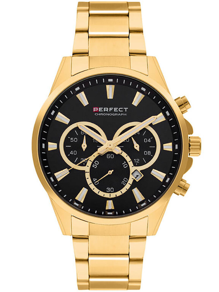 Pánské Hodinky Perfect M510CH-02 Chronograf Box Gravírování