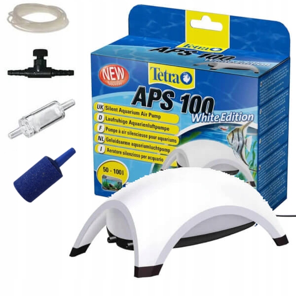 Levně Tetra Tec APS-100 akvarijní pumpa bílá sada